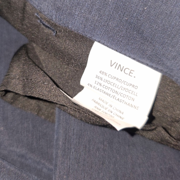 NWT VINCE EASY PULL ON PANTS BLUE - Picture 6 of 8